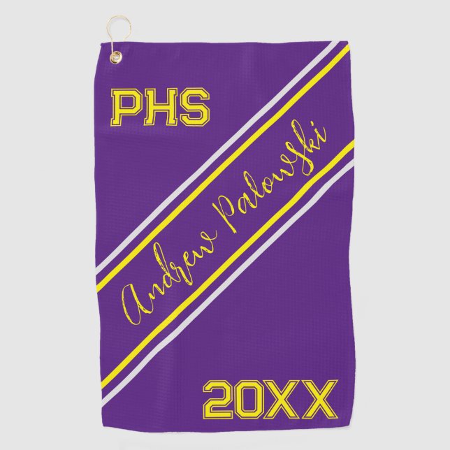 High School Players Golf Towel (Front)