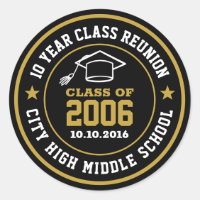 High School Reunion Class Of Custom Year