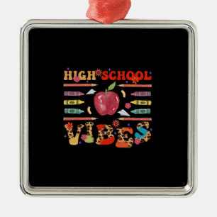 High School Vibes Metal Tree Decoration