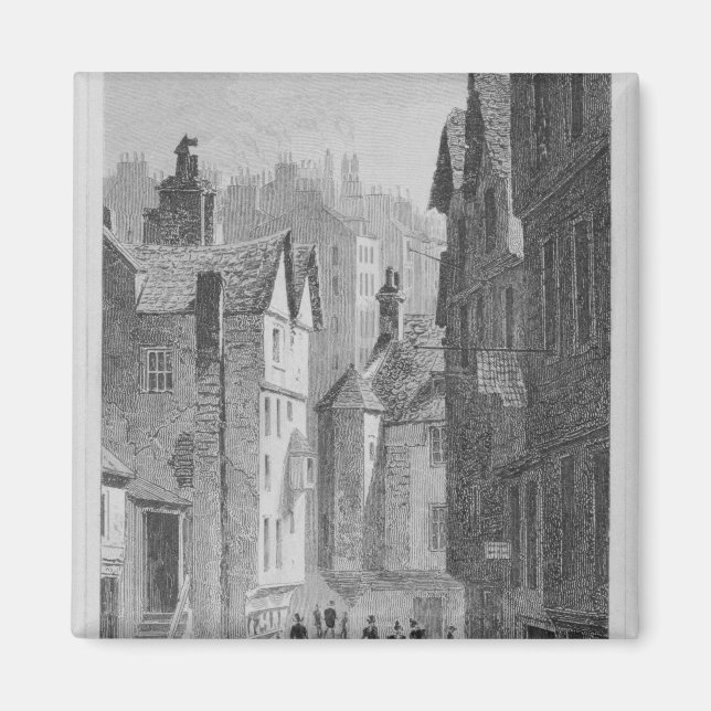 High School, Wynd, Edinburgh engraved by Magnet (Front)