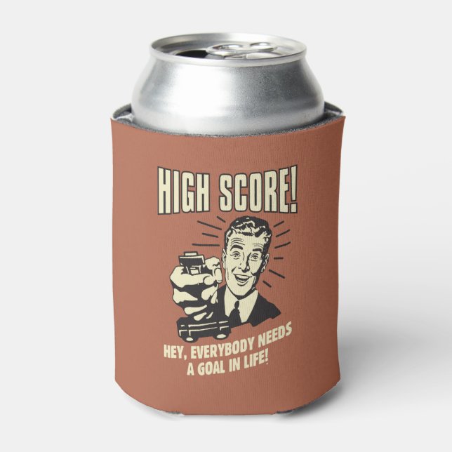 High Score: Everybody Needs Goal Life Can Cooler (Can Front)