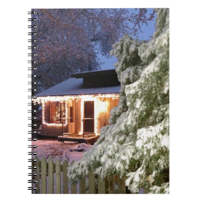 High Sierra Holiday Spiral Notebook (Front)
