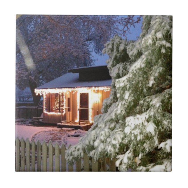 High Sierra Holiday Tile (Front)