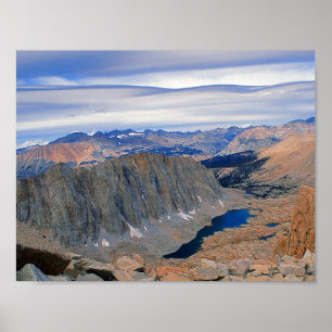 High Sierra Nevada Lake Poster