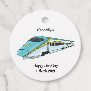 High speed bullet train cartoon illustration favour tags