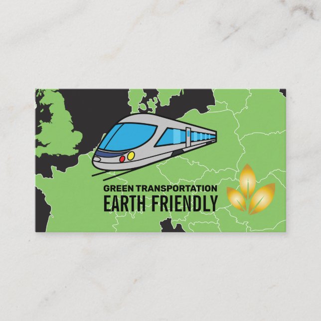 High Speed Train Business Card (Front)