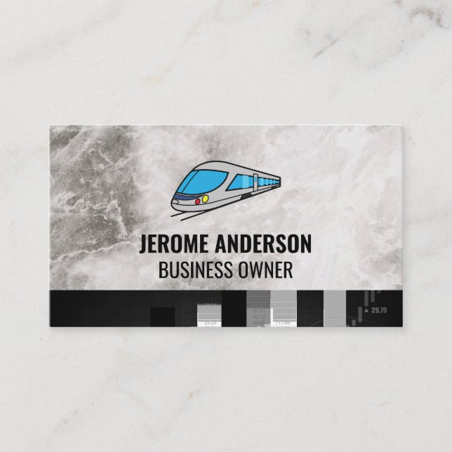 High Speed Train Business Card (Front)
