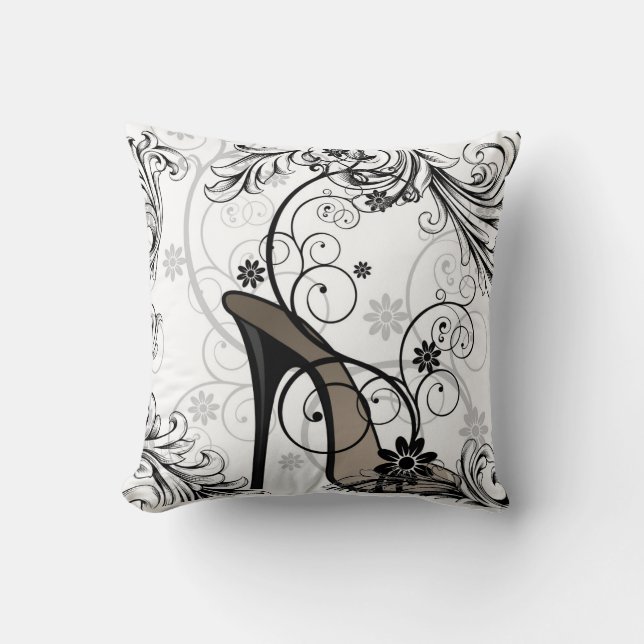 High Steppin Reversible Decorative Pillow (Front)
