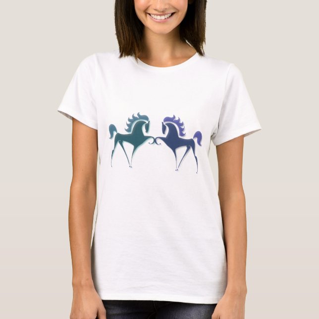 High Stepping Horse Logo Long Sleeve T-Shirt (Front)