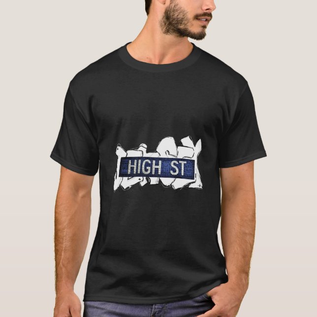 High Street Graffiti T-Shirt (Front)