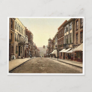 High Street, Guildford, England classic Photochrom Postcard