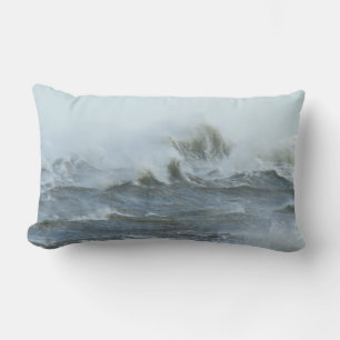 High Surf - Outer Banks North Carolina Lumbar Cushion
