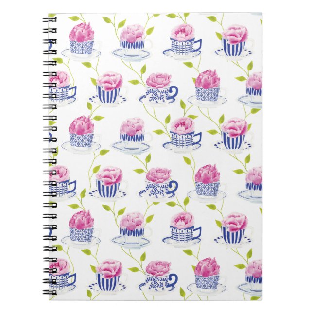High Tea at The Orangery Spiral Notebook (Front)