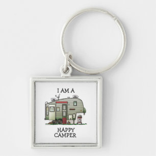 High Tech 5th Wheel Key Ring