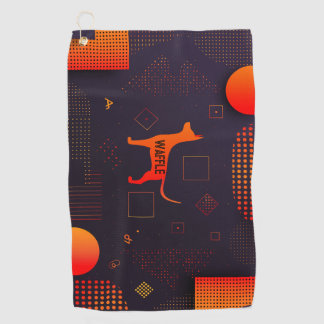High Tech Customisable Dog Golf Towel