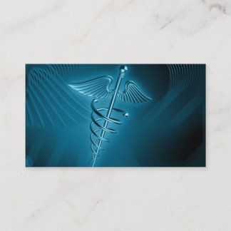 High Tech Health Care Business Card