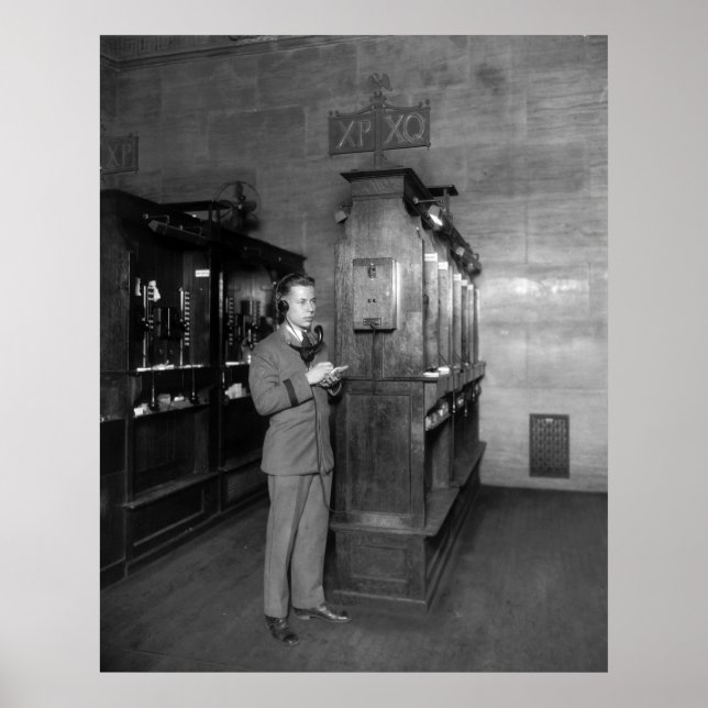 High Tech on Wall Street, 1928 Poster (Front)