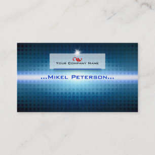 high technology business card