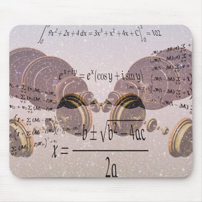 High Technology Student Teacher Dad Design Mouse Pad (Front)