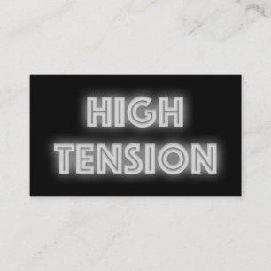 High Tension Business Card