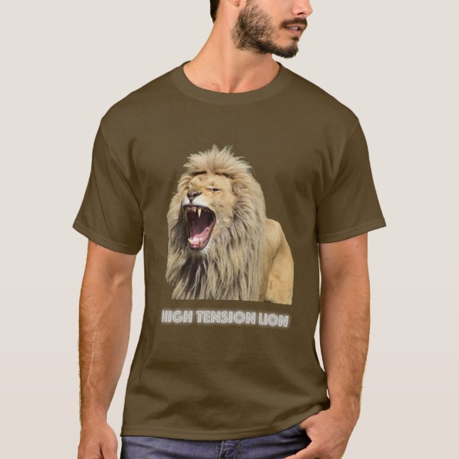 High Tension Lion T-Shirt (Front)