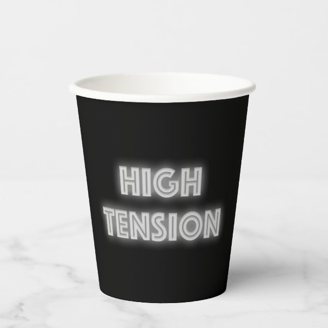 High Tension Paper Cups (Front)