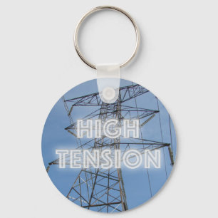 High Tension Tower Key Ring