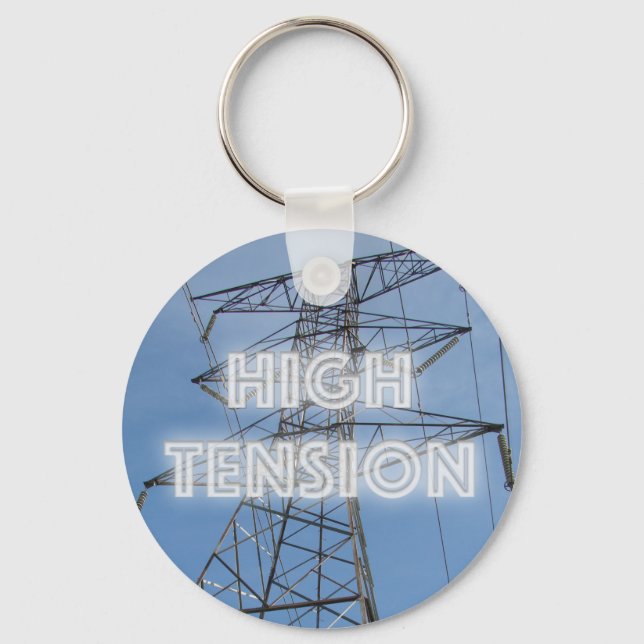 High Tension Tower Key Ring (Front)