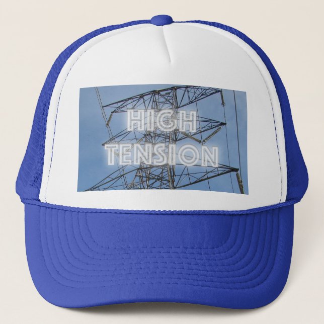 High Tension Tower Trucker Hat (Front)