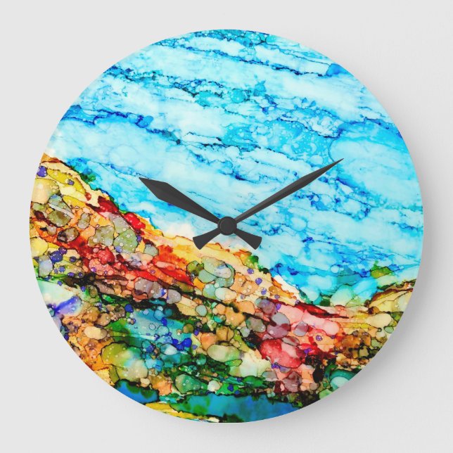 High Tide Large Clock (Front)