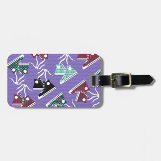 High Tops Pattern Luggage Tag