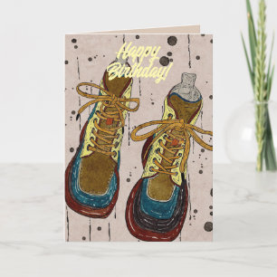 HIGH TOPS SON BIRTHDAY CARD