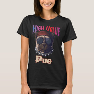 High value pug dog Classic 123 T-Shirt