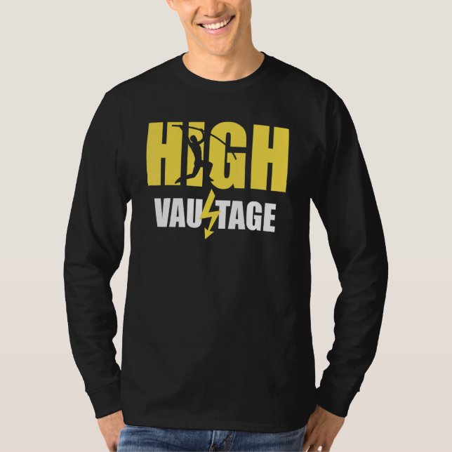 High Vaultage  Pole Vault 2 T-Shirt (Front)