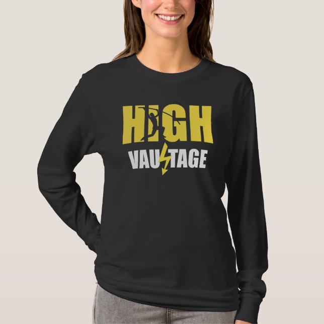 High Vaultage  Pole Vault 2 T-Shirt (Front)