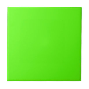 High Visibility Neon Green Tile