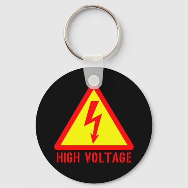 High Voltage Key Ring (Front)