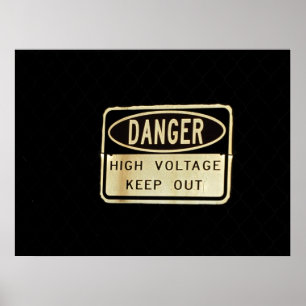 High Voltage Poster