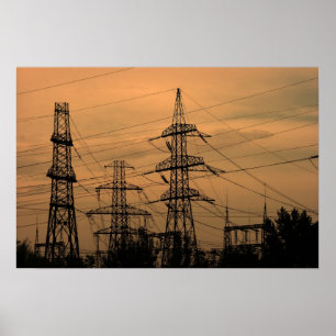 High Voltage Poster