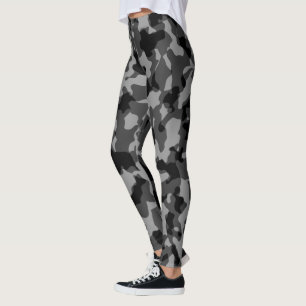 High Waist Army Camouflage Camo Green Military  Leggings