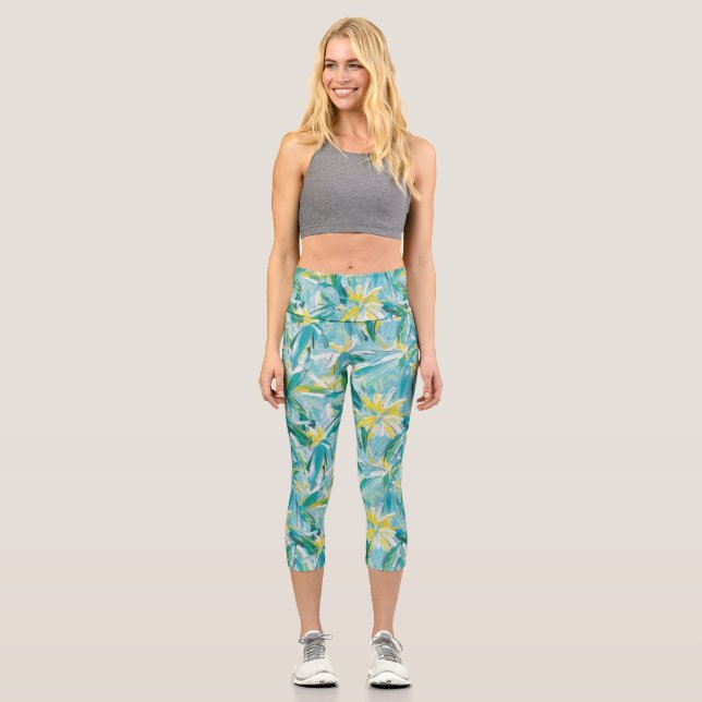 High Waisted Capris (Front)