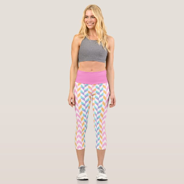 High Waisted Capris (Front)