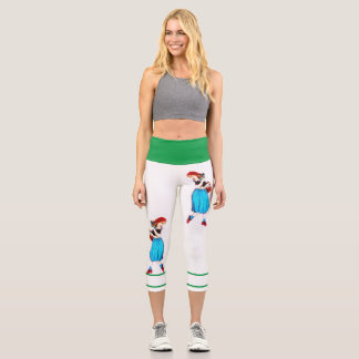 High Waisted Capris