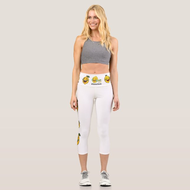 High Waisted Capris (Front)