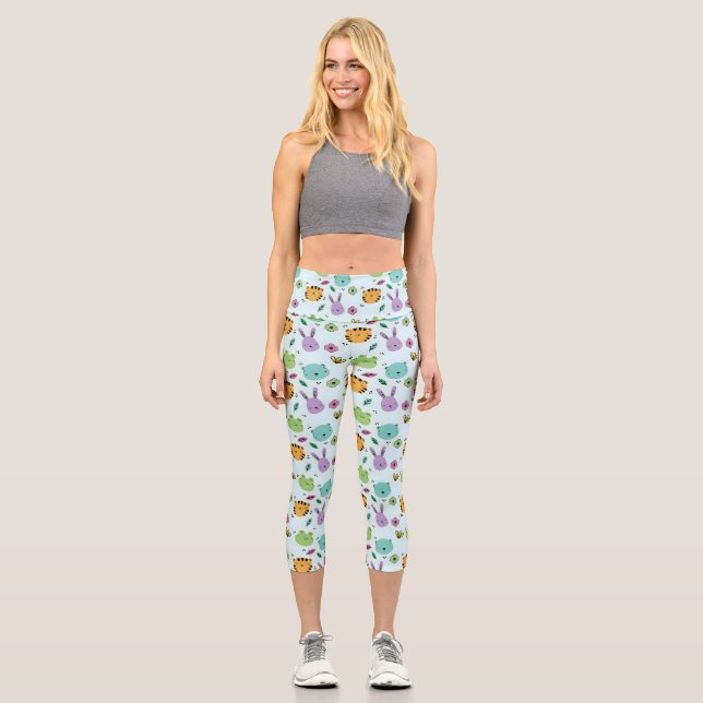 High Waisted Capris (Front)