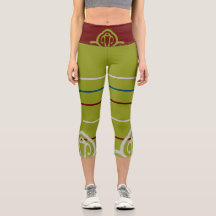 High Waisted Capris