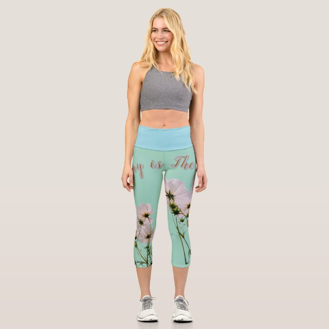 High Waisted Capris (Front)