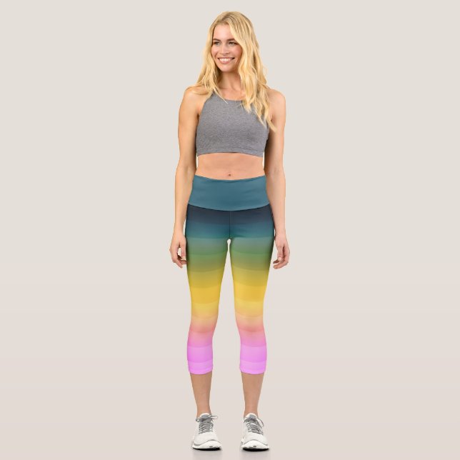 High Waisted Capris (Front)