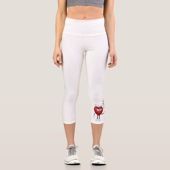 High Waisted Capris (Front)