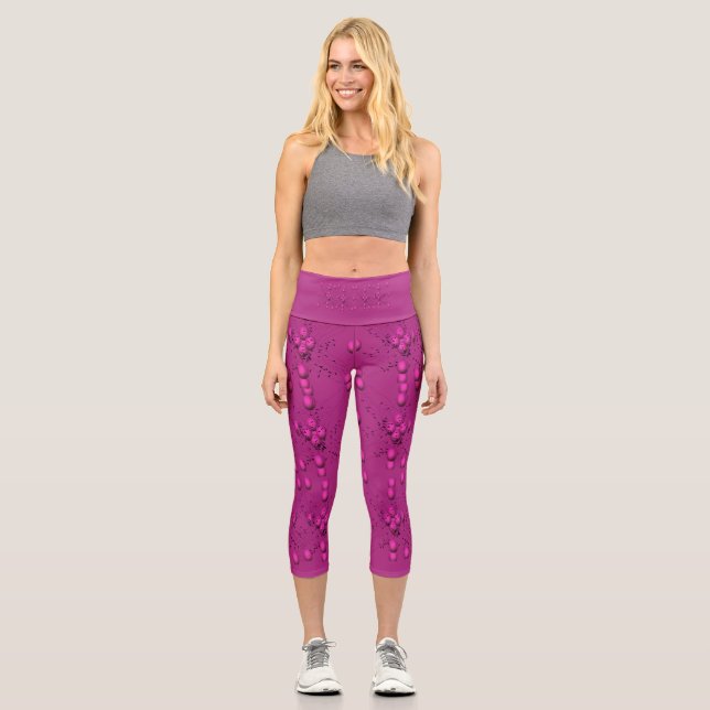 High Waisted Capris (Front)